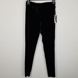 Gibson x Glam Crushed Velvet‎ Black Pants